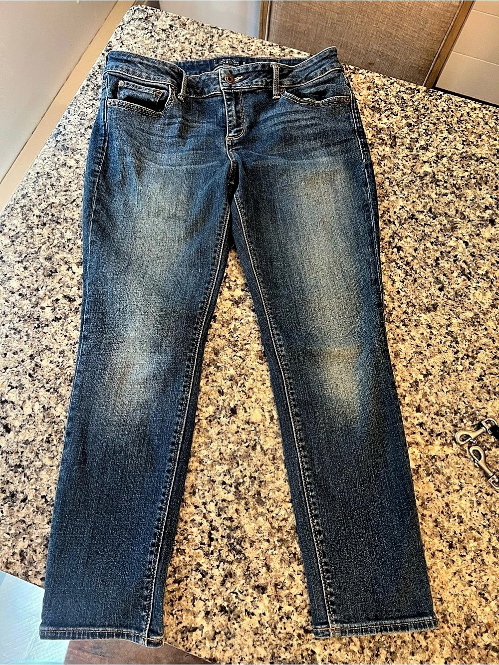Lucky Brand Lolita Capri Jeans Blue Waist 29